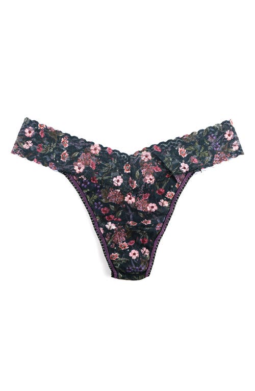Hanky Panky Print Original Rise Thong