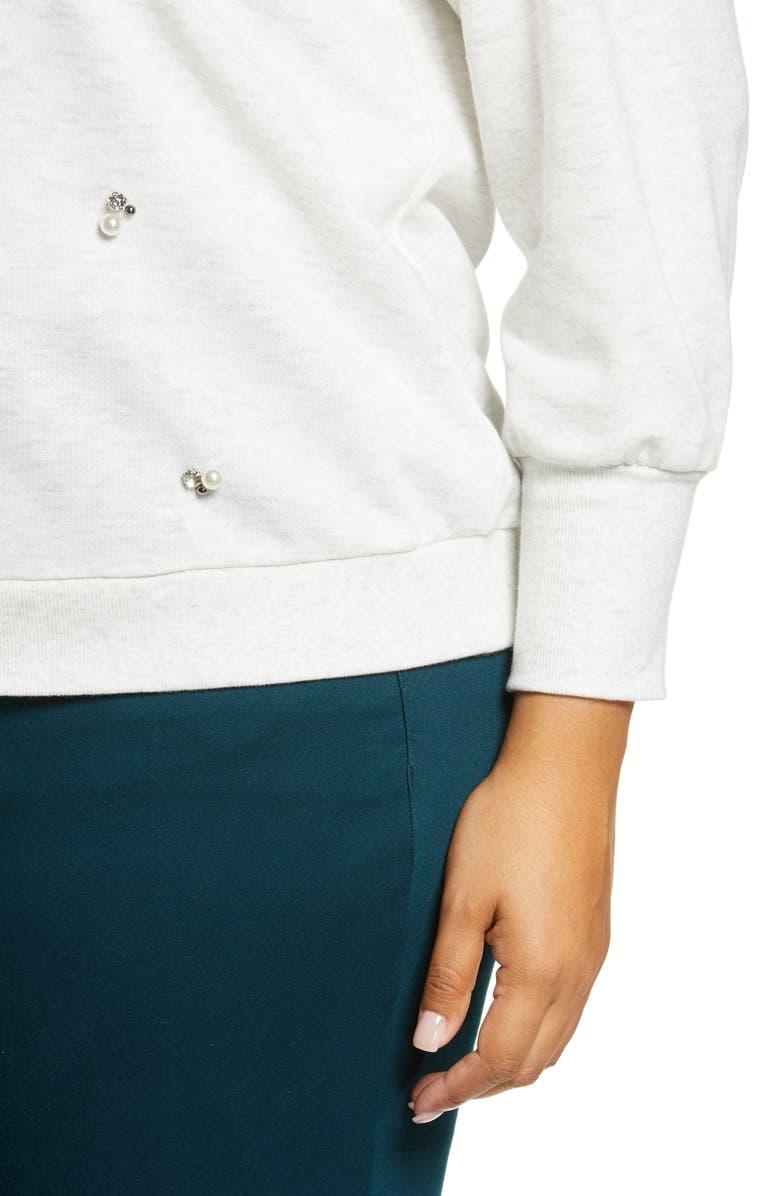 Wit & Wisdom Embellished Sweatshirt, Alternate, color,