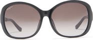 FERRAGAMO Salvatore Ferragamo 59mm Square Sunglasses