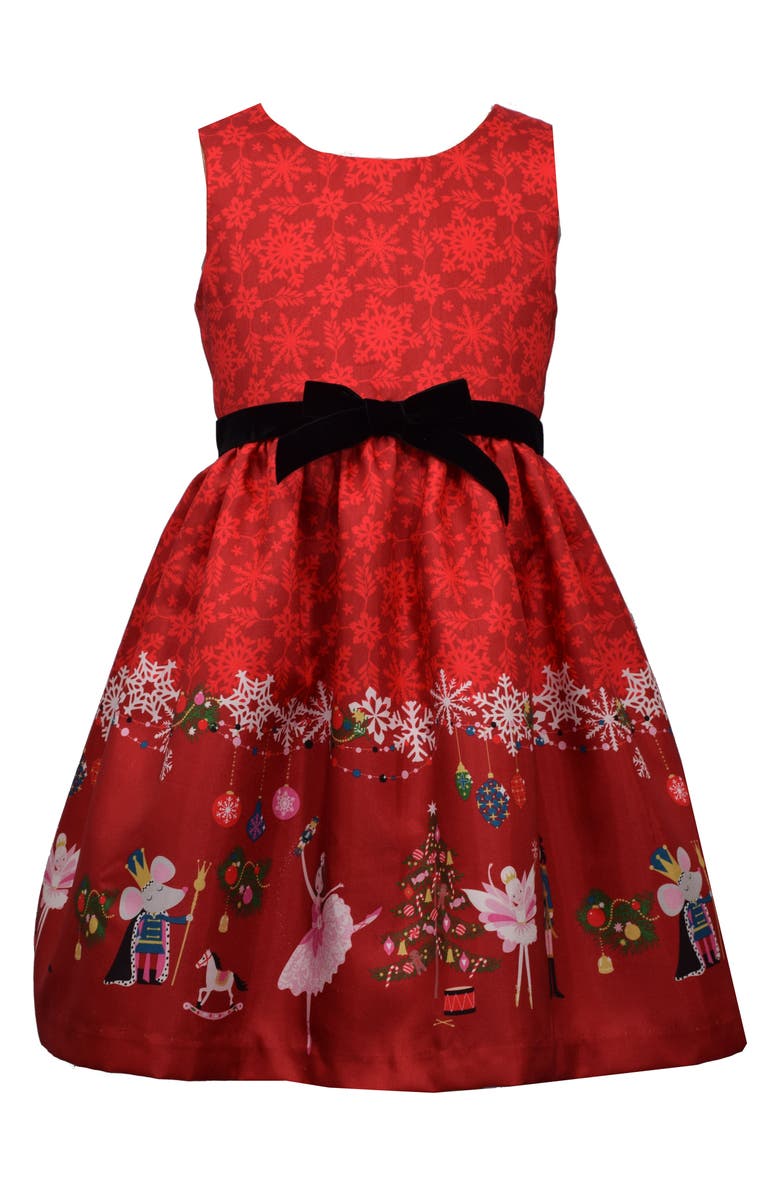 Iris & Ivy Kids' Nutcracker Dress & Sweater Set, Alternate, color, 