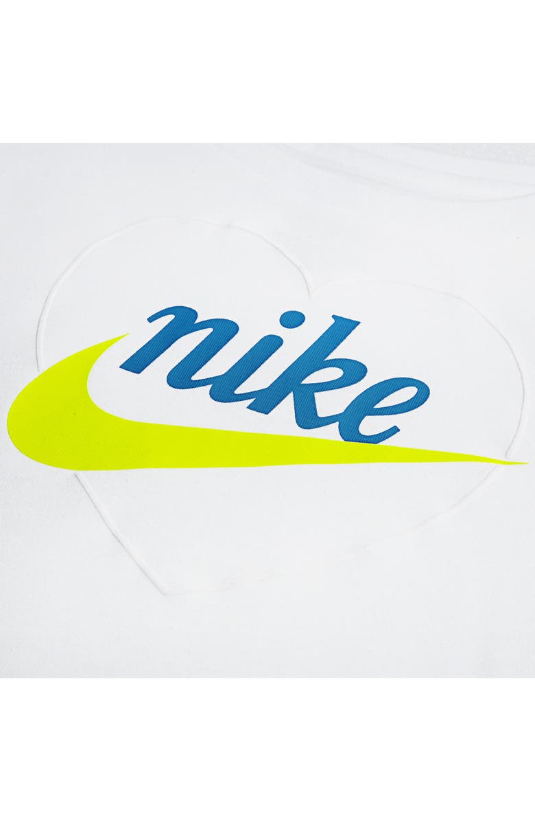 Nike Crewneck T-Shirt & Leggings Set, Alternate, color, Nike Aegean Storm