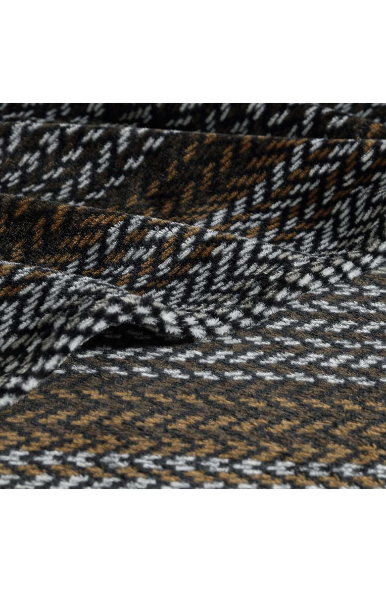 Wrangler Nash Stripe Throw Blanket, Alternate, color, Dark Brown