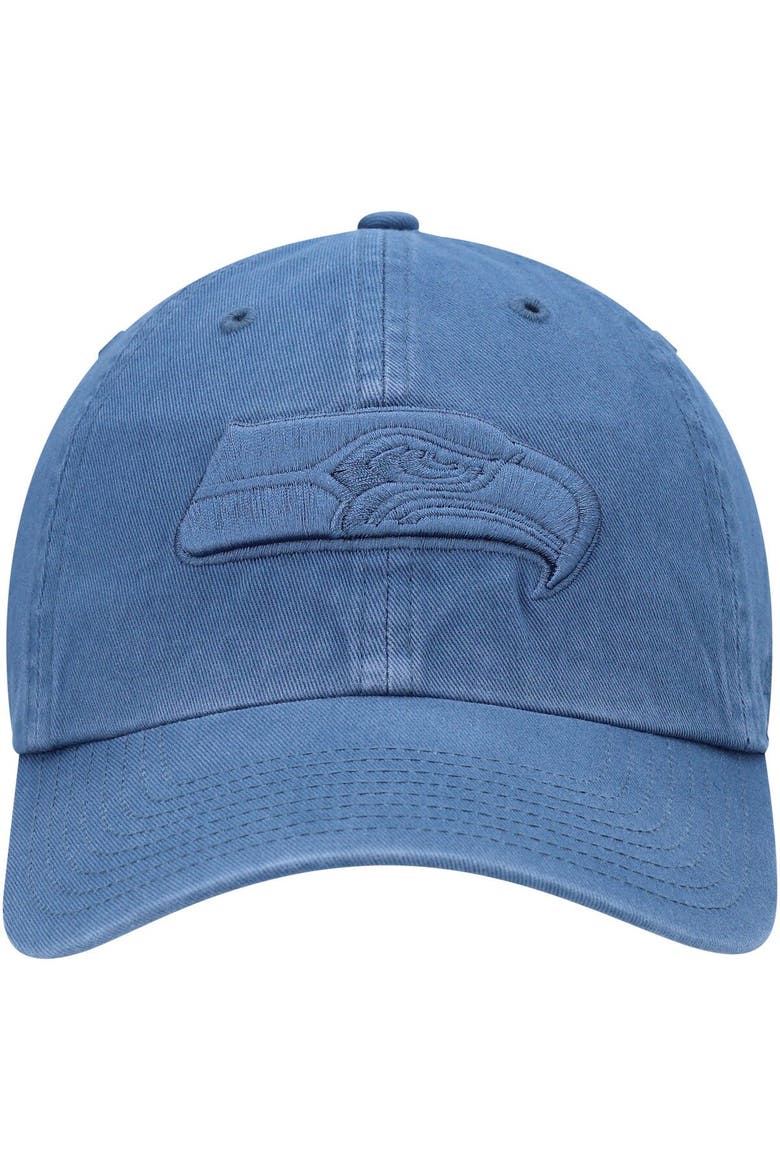 Men's '47 Timber Blue Seattle Seahawks Clean Up Adjustable Hat, Alternate, color, Blue