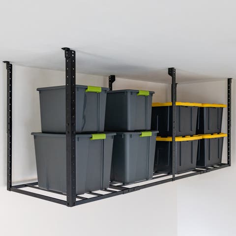 3' x 8' Faber Overhead Garage Shelving - Holds 700 lbs