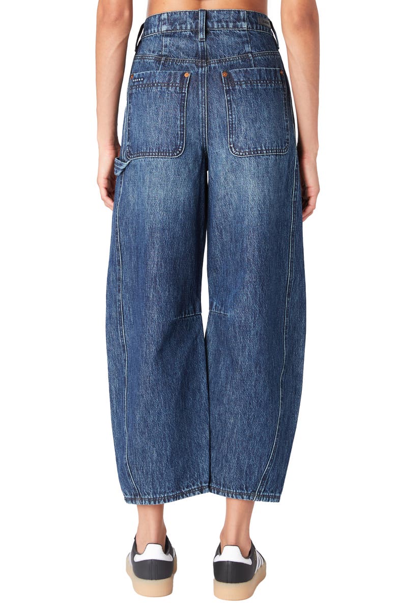 BLANKNYC High Waist Barrel Carpenter Jeans, Alternate, color, In Your Face