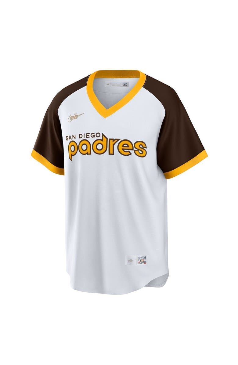 Nike Men's Nike White San Diego Padres Home Cooperstown Collection Team Jersey, Alternate, color, White