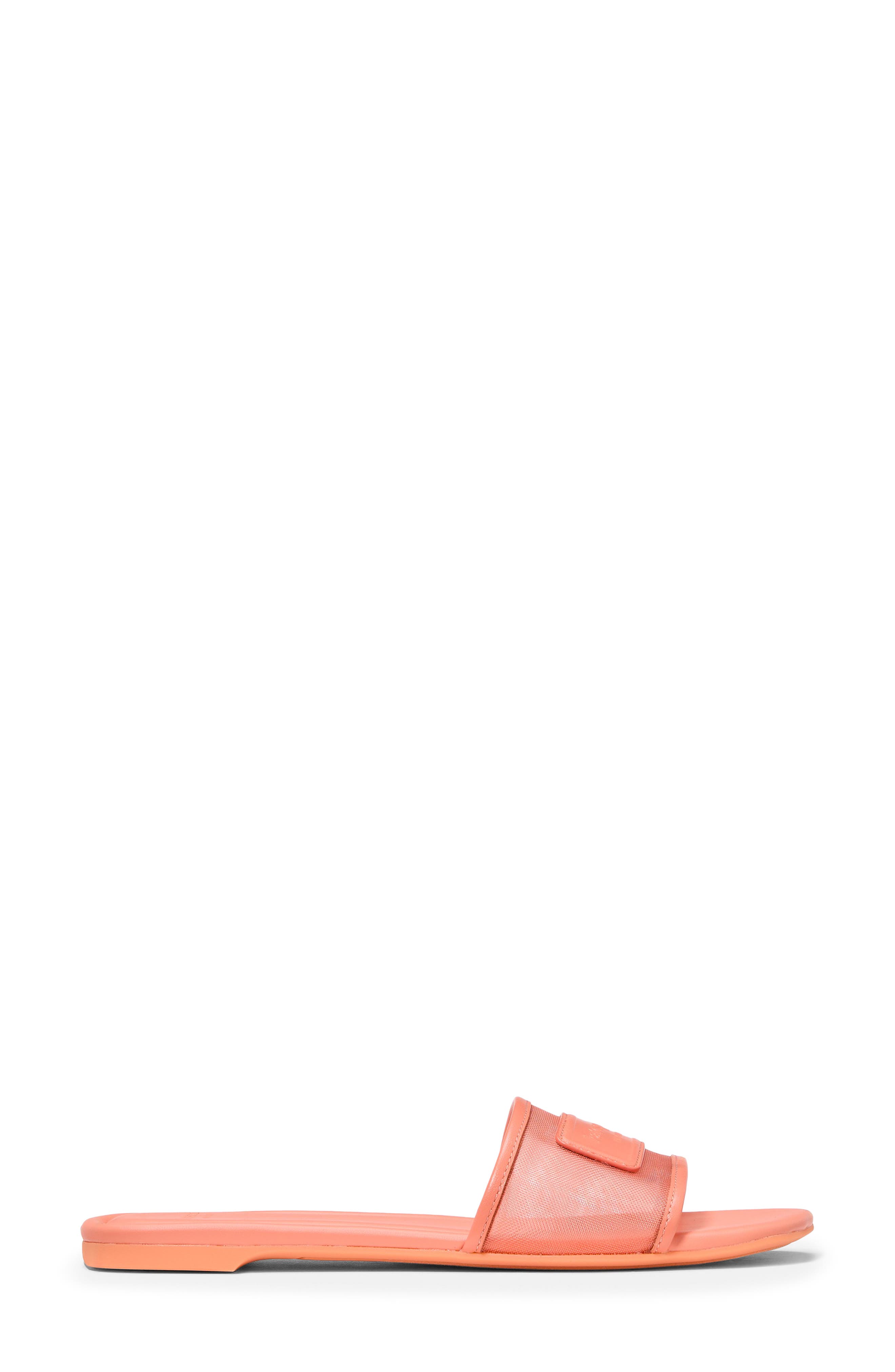 breezy mesh slide sandal, Alternate, color, MELON BALL