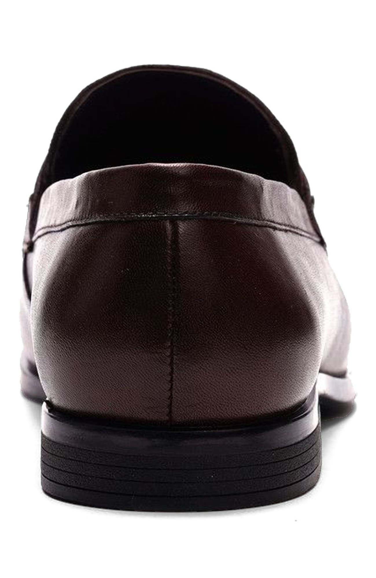 Lucien Bit Loafer, Alternate, color, Brown Leather