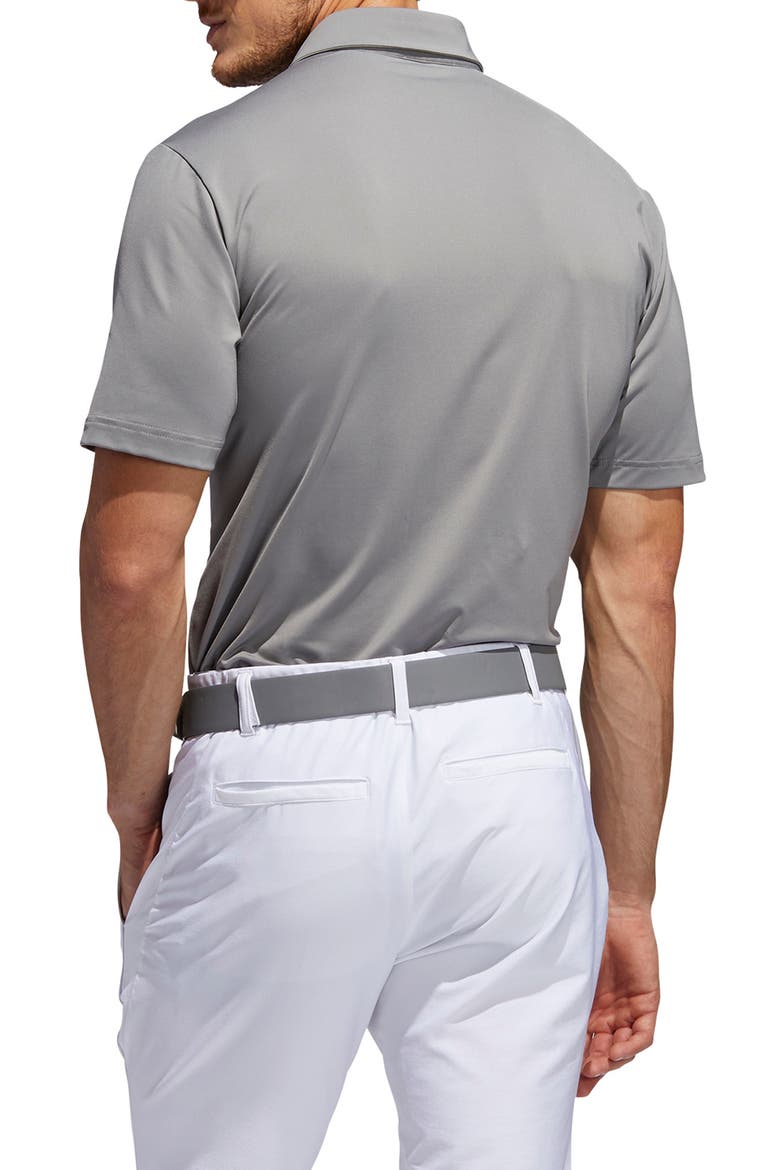 Ultimate365 Solid Performance Polo, Alternate, color, GREY THREE/ WHITE