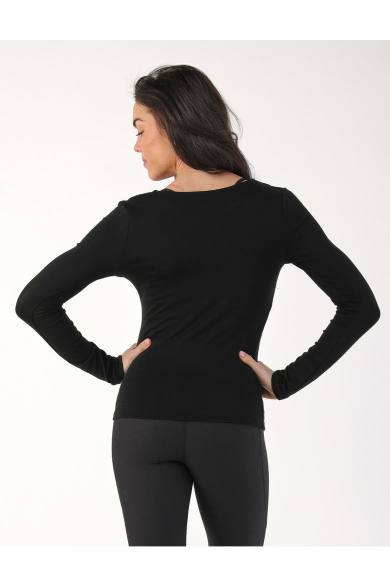 Aubrey Long Sleeve, Alternate, color, Black