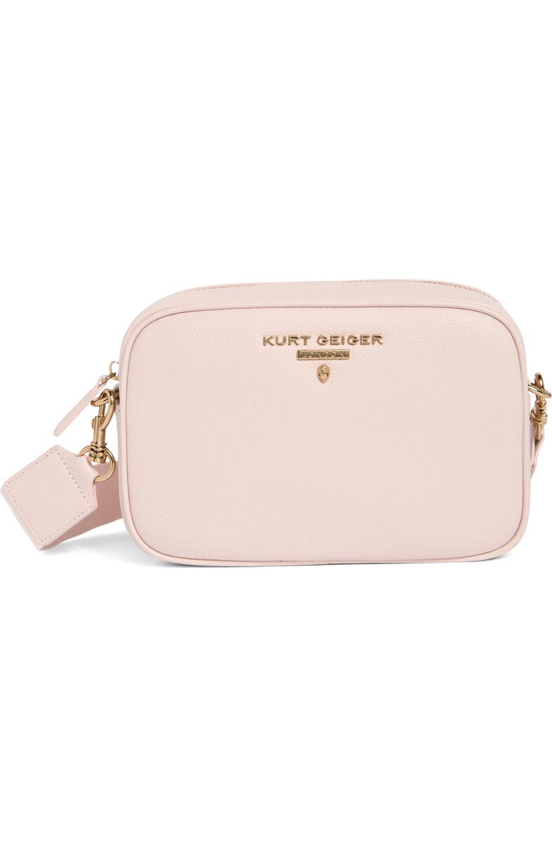 Kurt Geiger London Large Greenwich Camera Crossbody Bag, Main, color, Pale Pink