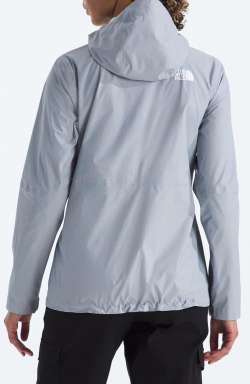 The North Face Alta Vista Hooded Water Repellent Jacket In Gray