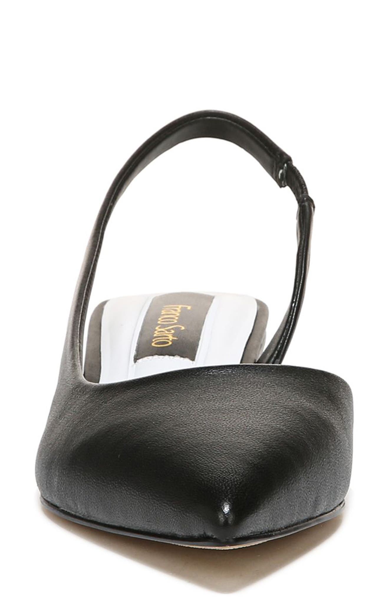 Franco Sarto Tyra Pointed Toe Slingback Flat, Alternate, color, 