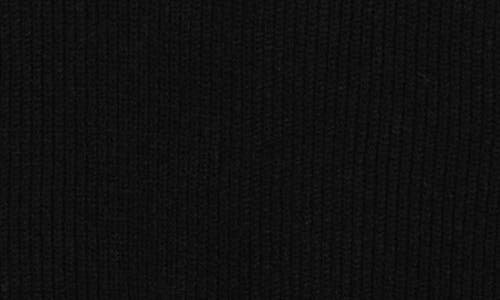 Nordstrom Rack Mock Neck Raglan Sleeve Sweater In Black