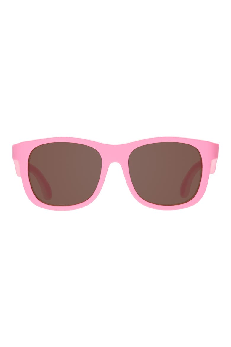 Kids' Candy Pink Navigator Sunglasses, Main, color, PINK