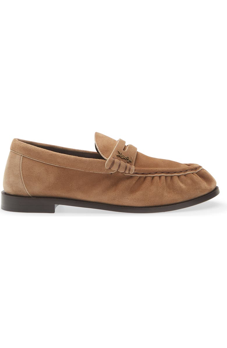 Saint Laurent Le Loafer, Alternate, color, Beige