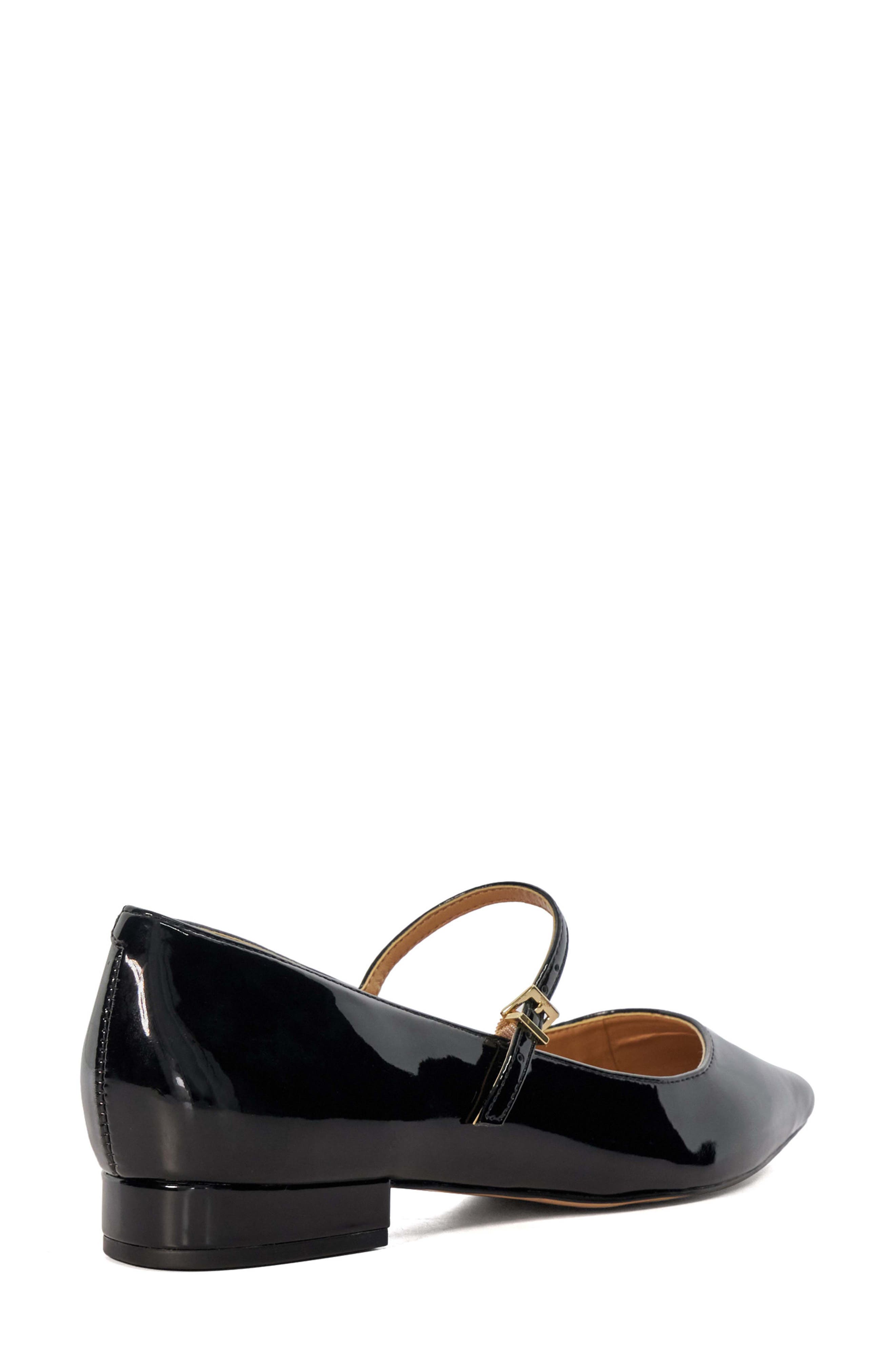 Dune London Hastas Mary Jane Pointed Toe Flat, Alternate, color, 