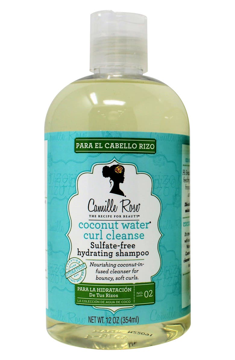 CAMILLE ROSE NATURALS Coconut Water Curl Cleanse, Main, color, 