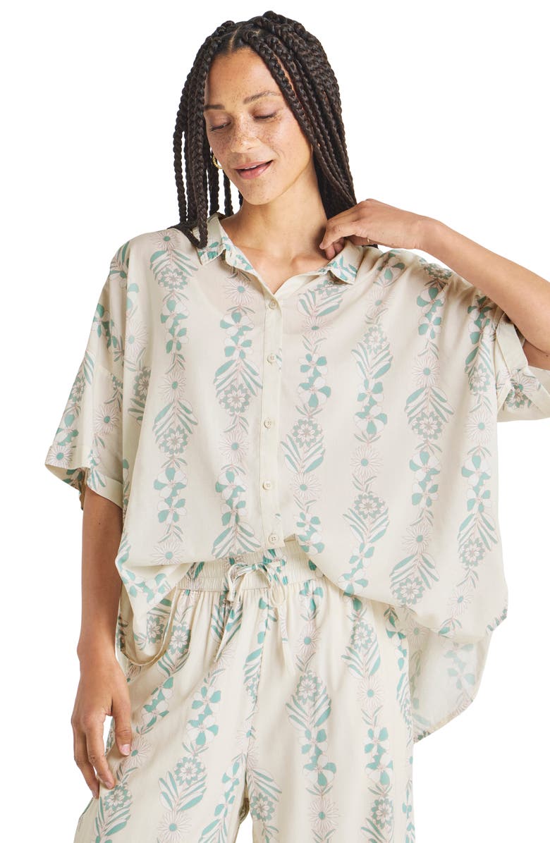 Splendid Wesley Cotton Blend Button-Up Shirt, Alternate, color,