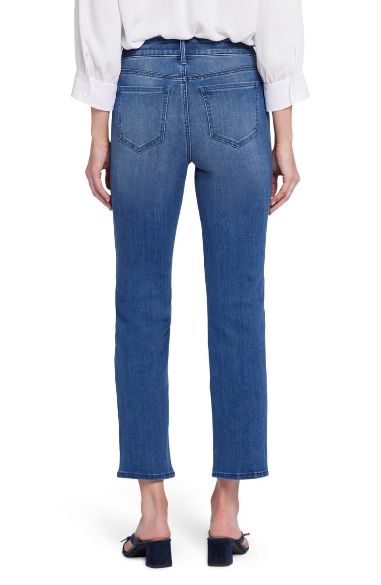 NYDJ Marilyn High Waist Ankle Straight Leg Jeans, Alternate, color, 