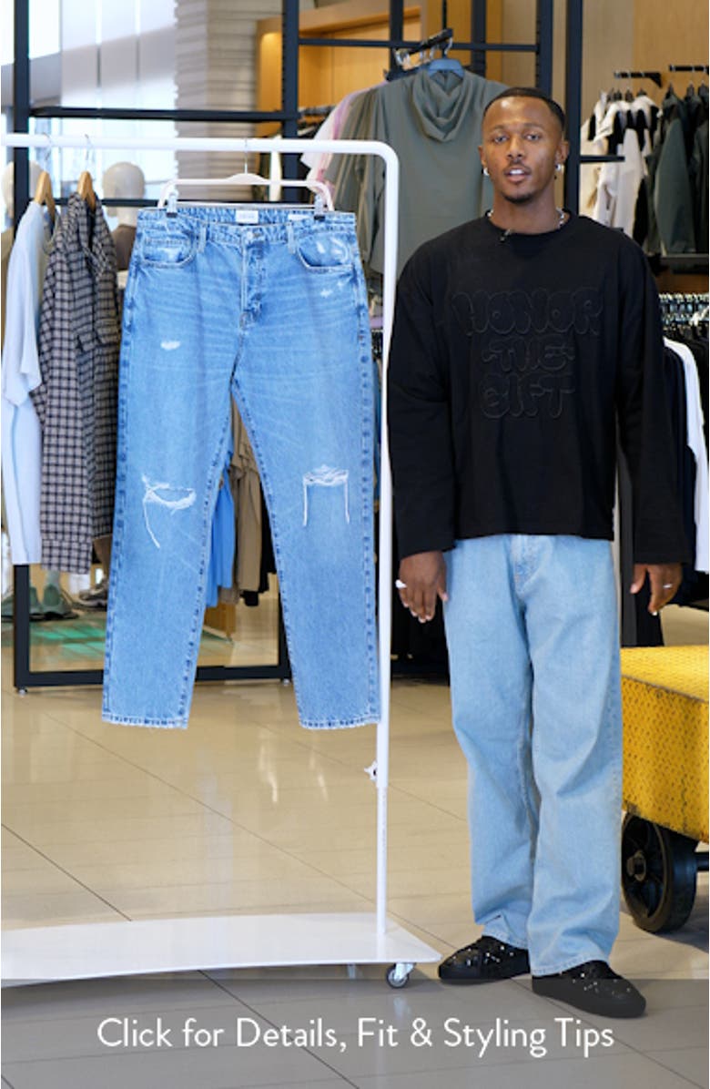 (Bio)Degradable Relaxed Straight Leg Jeans, sales video thumbnail