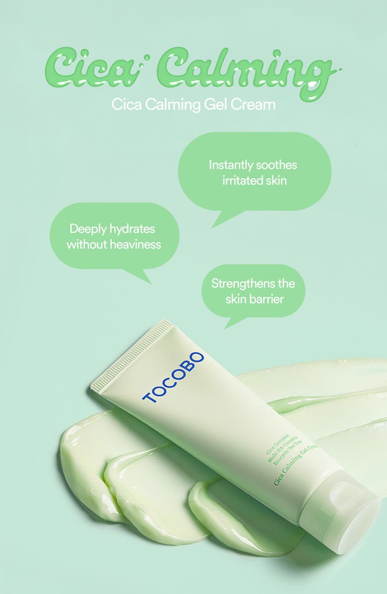 Tocobo Cica Calming Gel Cream, Alternate, color,