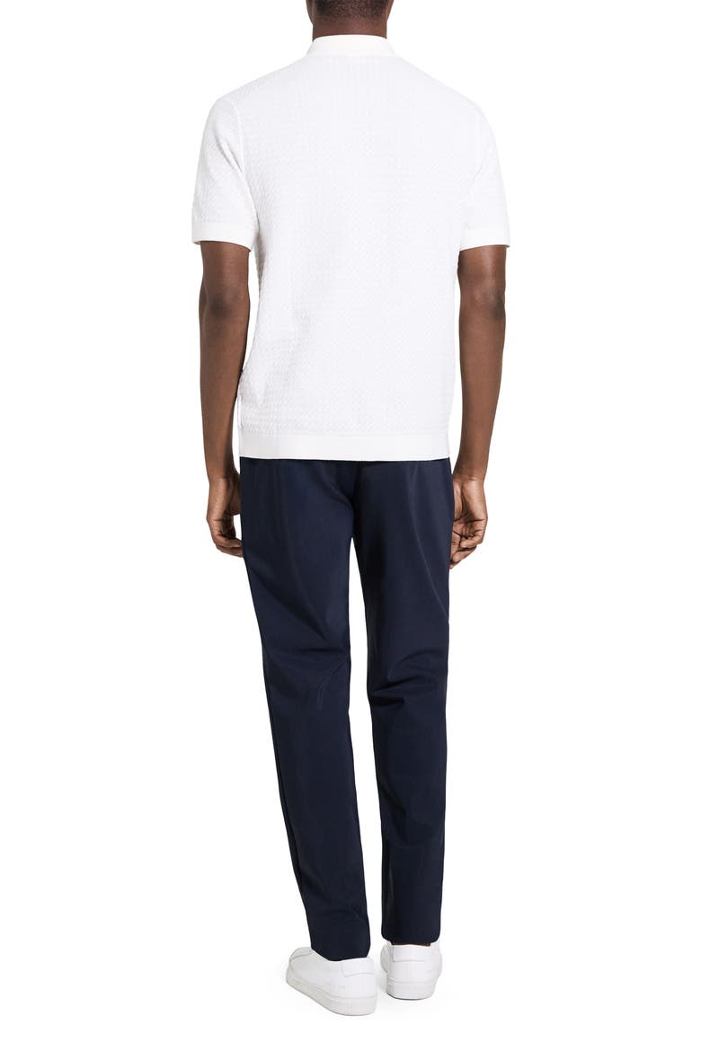 Cairn in Cotton Short Sleeve Shirt, Alternate, color, IVORY