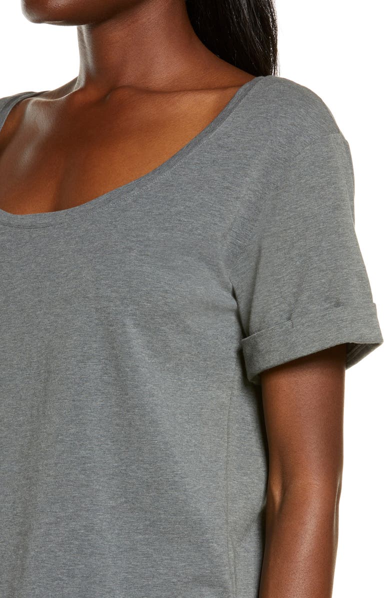Felina Stretch Organic Cotton T-Shirt, Alternate, color, 