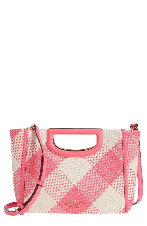 woven convertible clutch bag