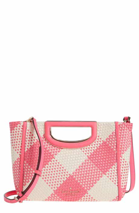Kate Spade New York woven convertible clutch bag