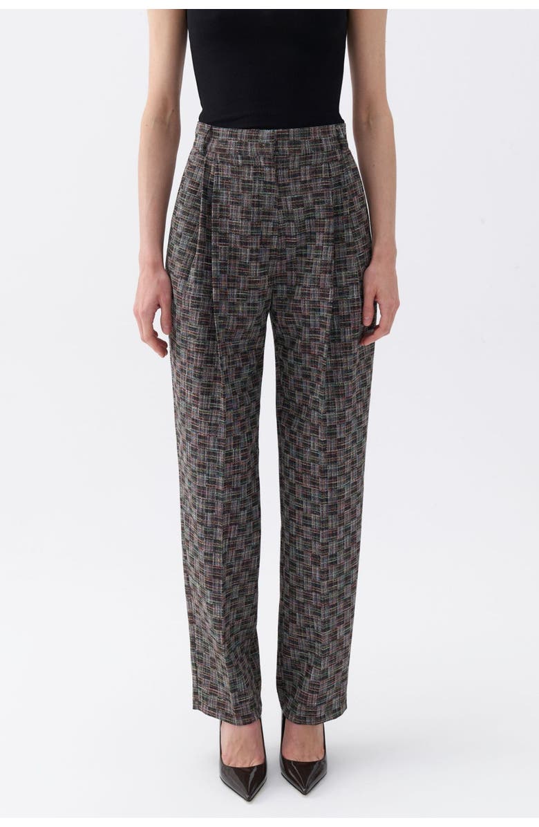 Nocturne High Waist Mom Fit Pants, Main, color,