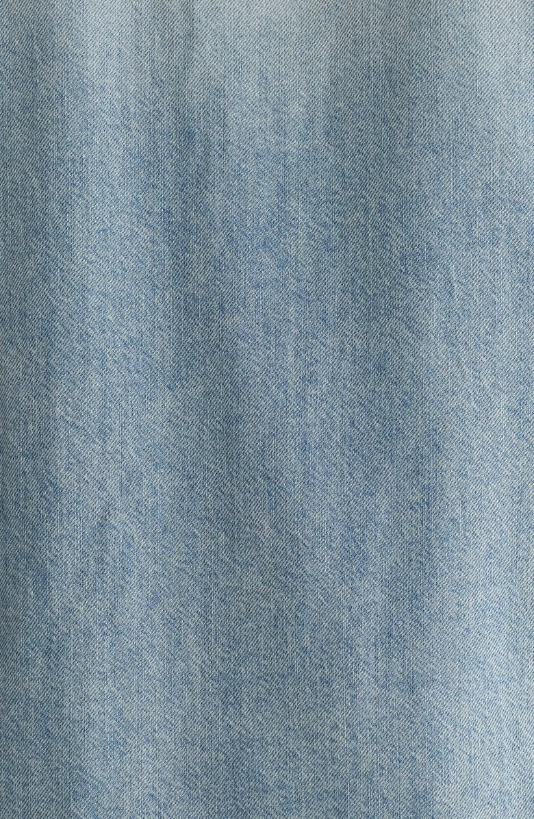 rag & bone Denim Button-Up Shirt Jacket, Alternate, color, 
