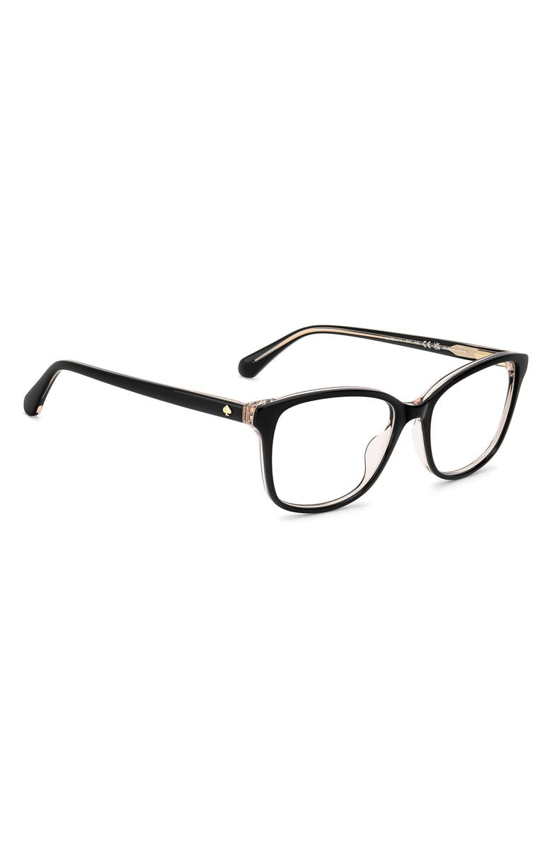 Kate Spade New York reilly 55mm rectangular reading glasses, Alternate, color,