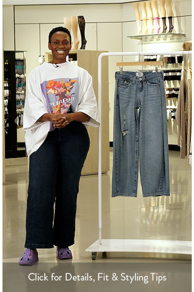 Kayla Low Rise Cocoon Jeans video
