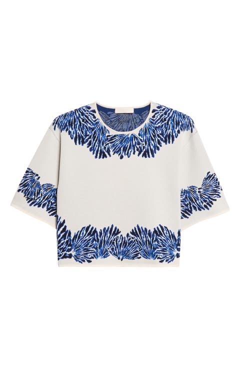 Alara Jacquard Knit Top
