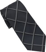KARL LAGERFELD PARIS Windowpane Print Tie