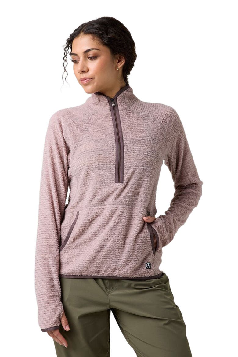 Highliner Primaloft Air-Perm Fleece 1/4-Zip - Women's, Main, color, Bark