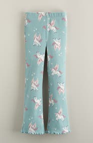 Tucker + Tate Kids' Rib Print Flare Leggings