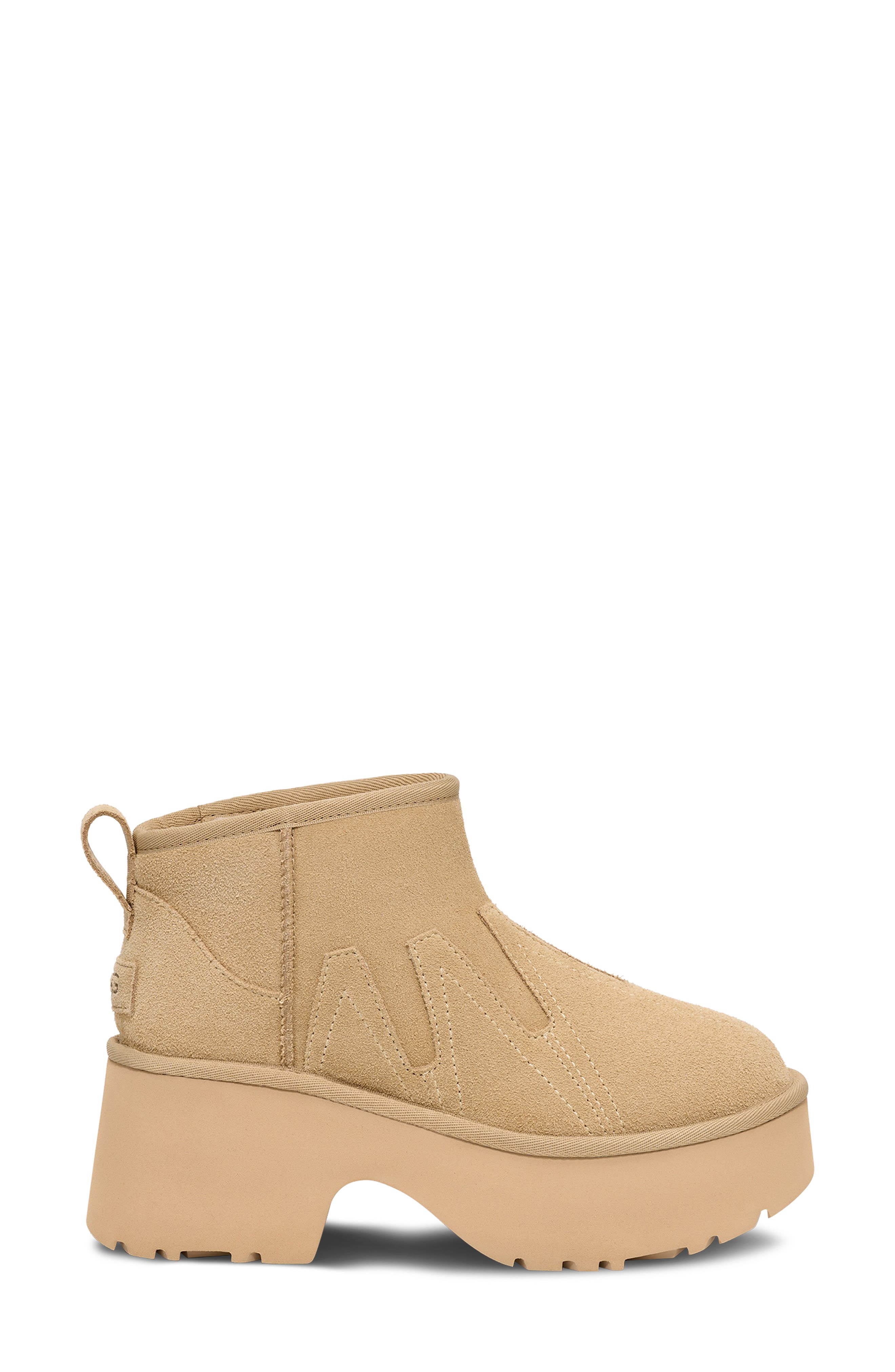 UGG<sup>®</sup> Ultra Mini New Heights Sunwave Platform Boot, Alternate, color, 