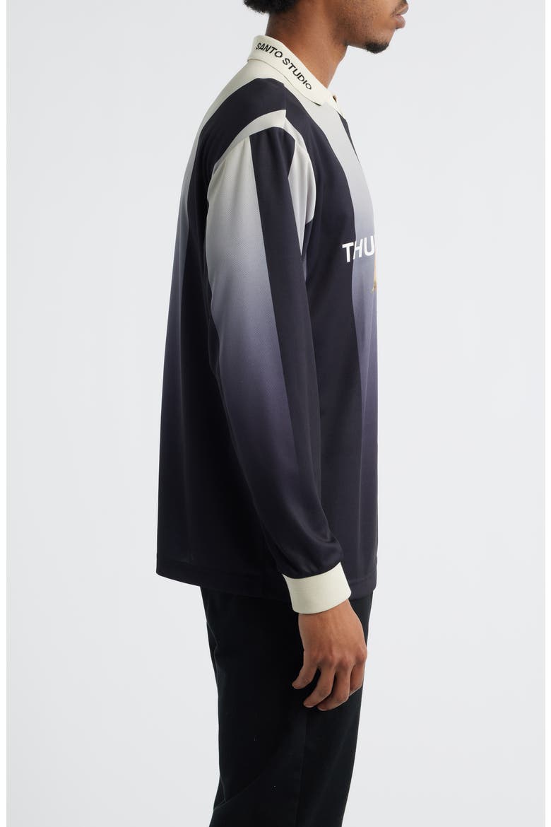 Thugs Need Hugs Graphic Club Jersey, Alternate, color, BLACK
