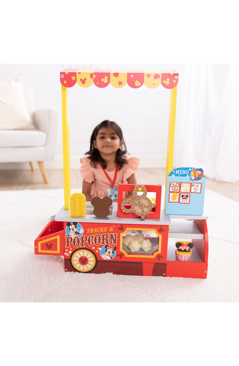 Melissa & Doug Disney Snacks & Popcorn Wooden Food Counter, Alternate, color,