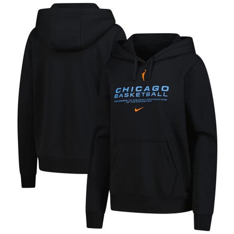 Women's Nike  Black Chicago Sky Club City Pullover Hoodie