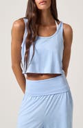 Spiritual Gangster Gemini Crop Cotton Tank