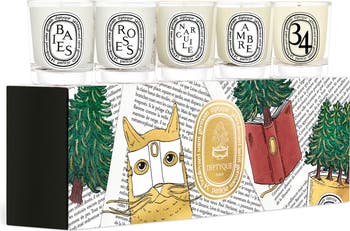 Set of 5 Miniature Candles - Holiday Edition