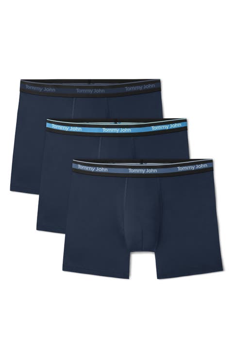 3-Pack Comfort Micro 4-Inch Boxer Briefs