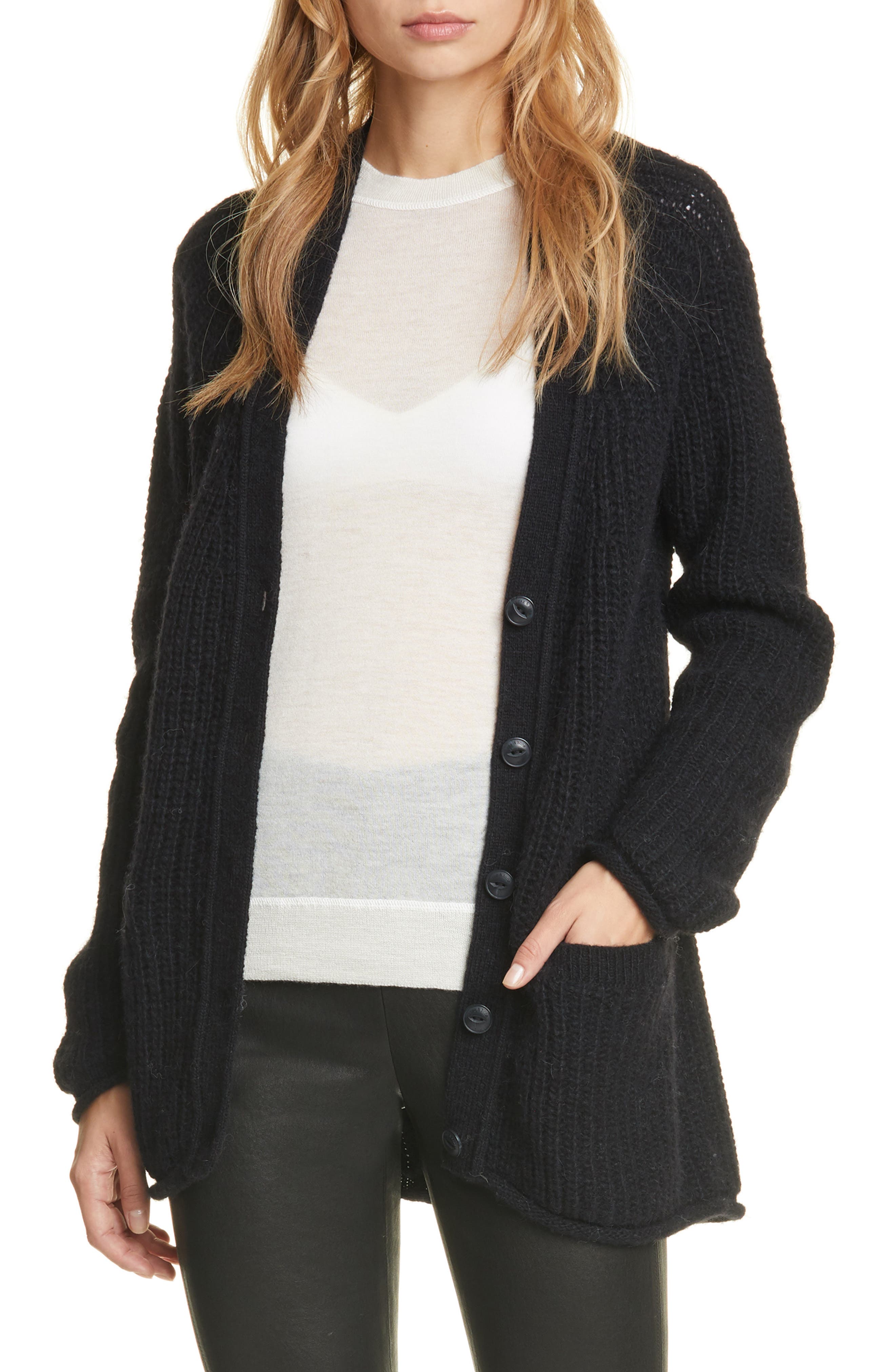 rag & bone Joseph Oversize Rib Cardigan (Women) | Nordstromrack