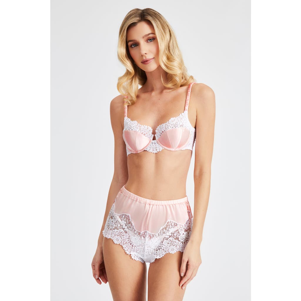 Scarlett Gasque The Strawberry Shortcake Underwired Bra In Pink
