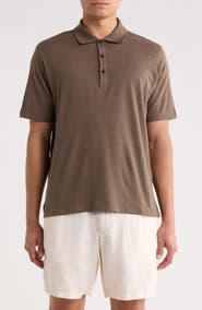 rag & bone Classic Cotton & Linen Polo