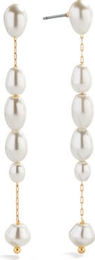 BaubleBar Cindy Linear Drop Earrings