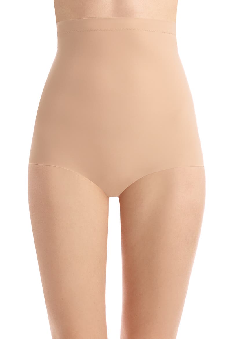 Classic Control High Waist Briefs, Main, color, BEIGE